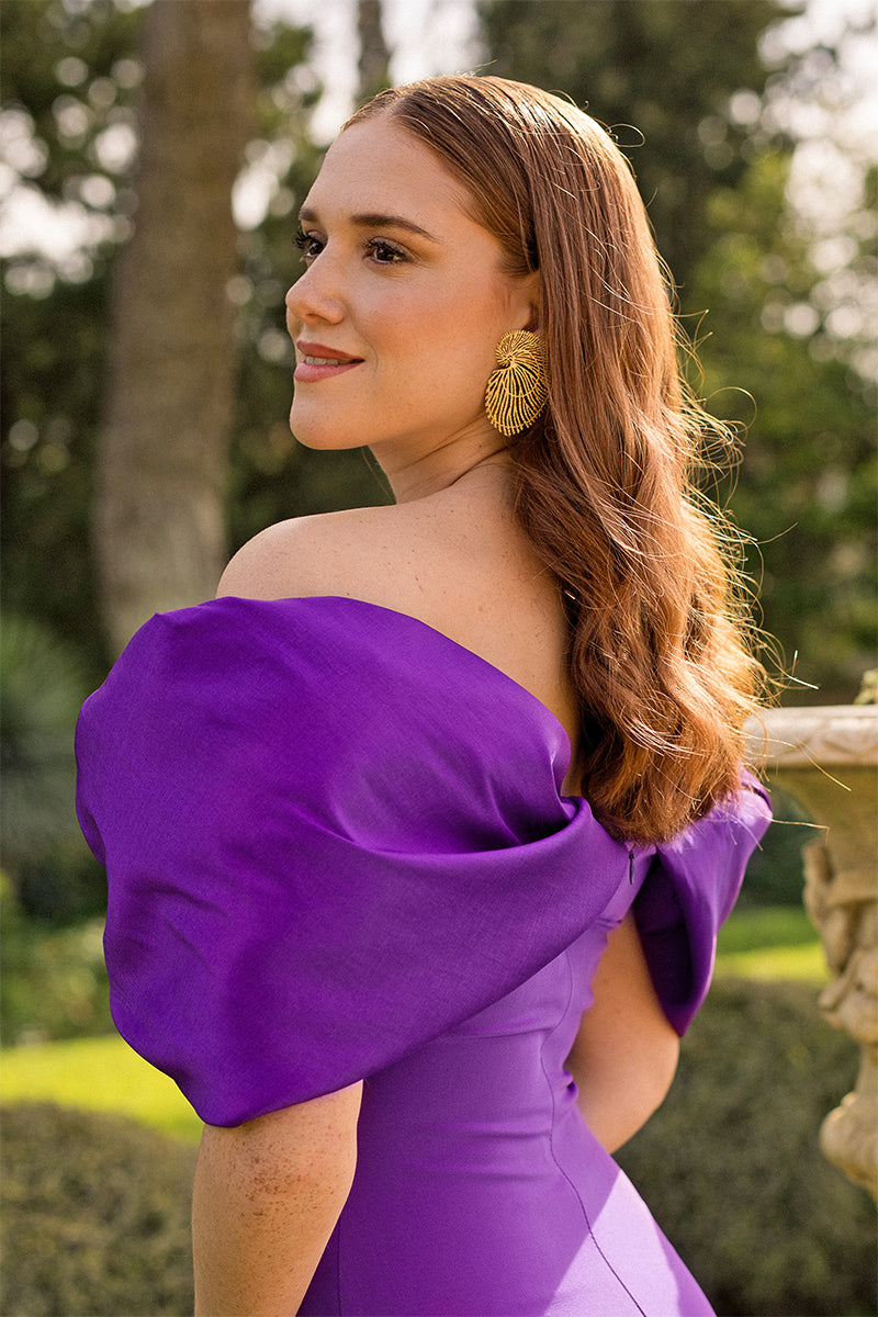 Vestido Margot Morado