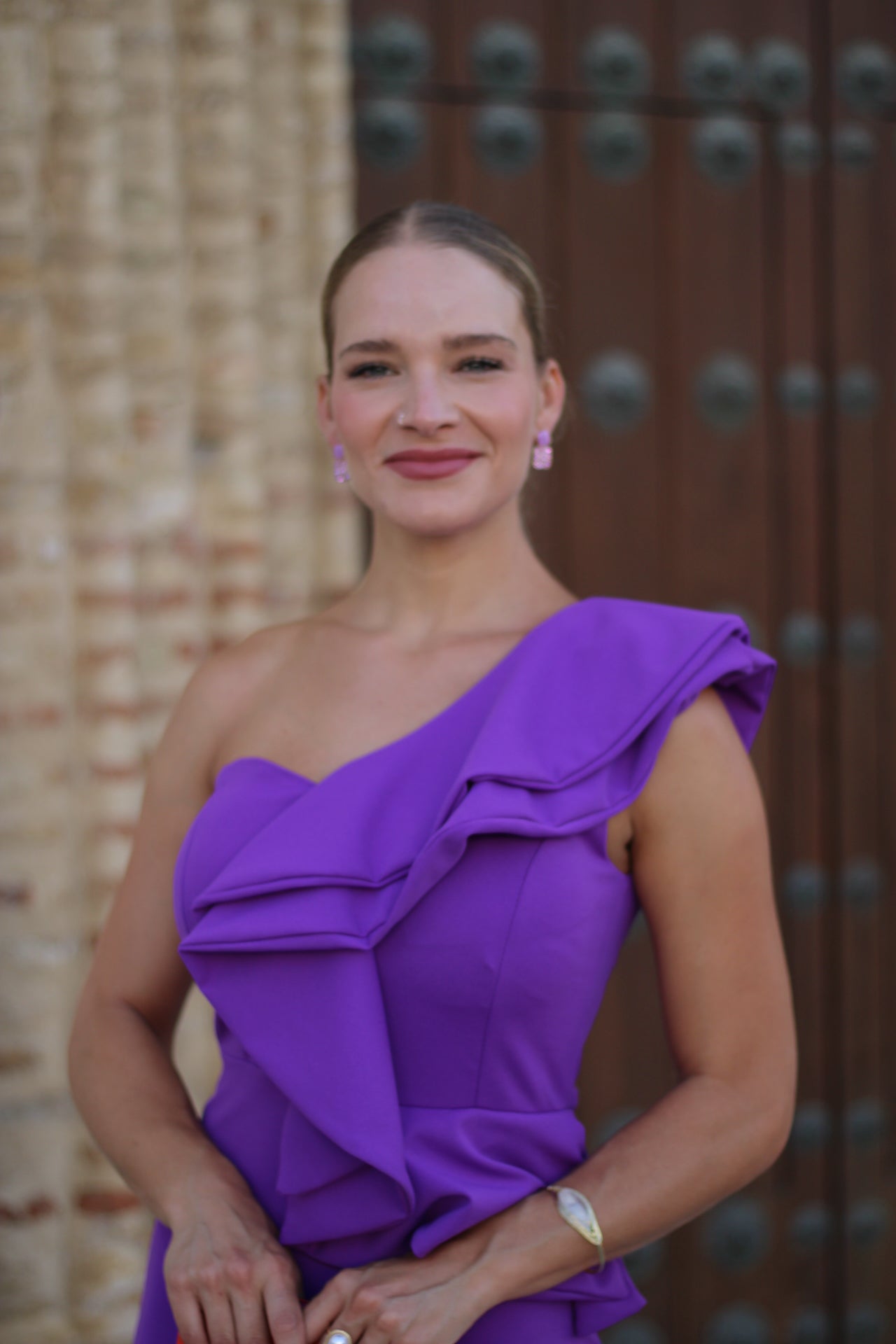 Vestido Amaia Morado