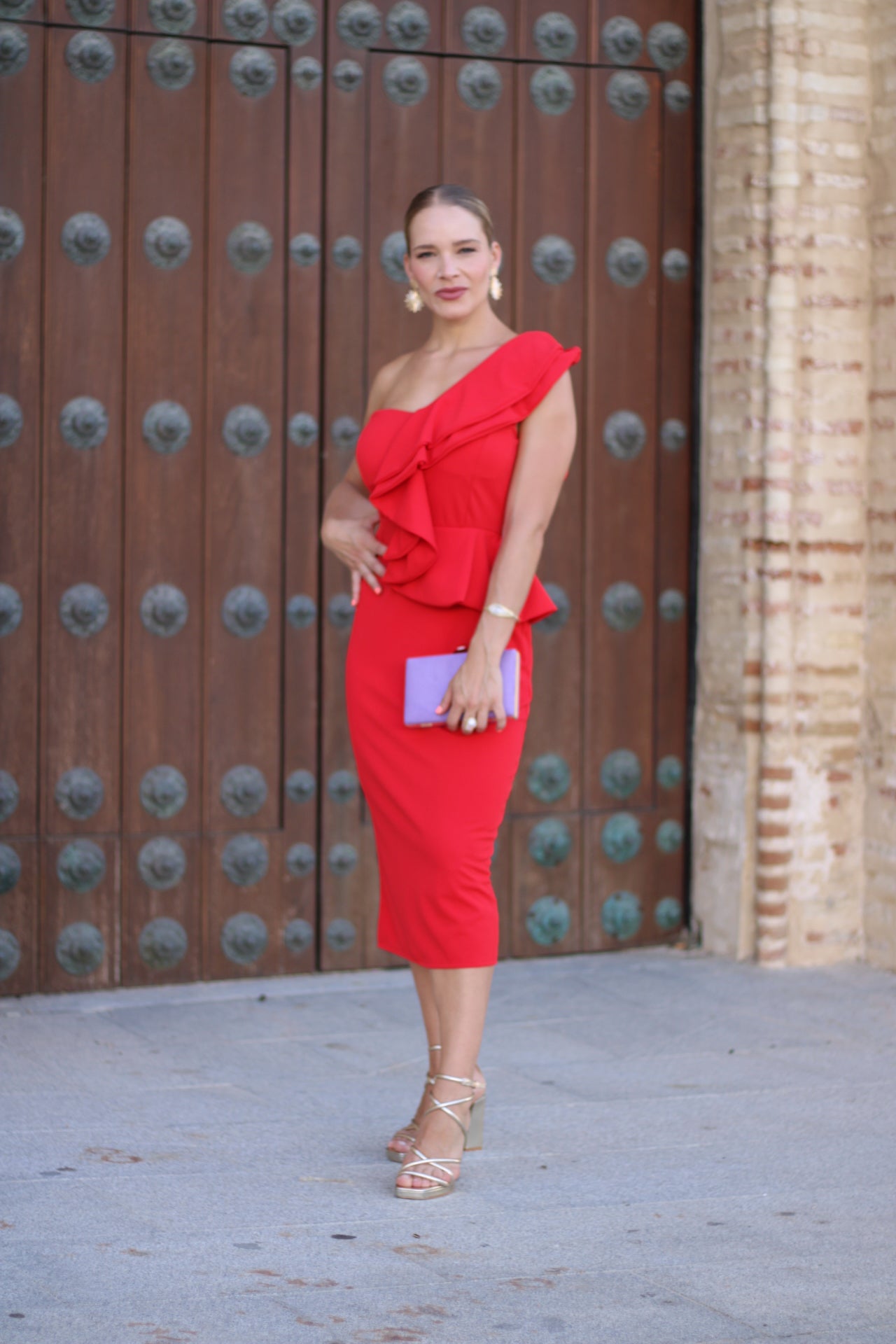 Vestido Amaia Rojo