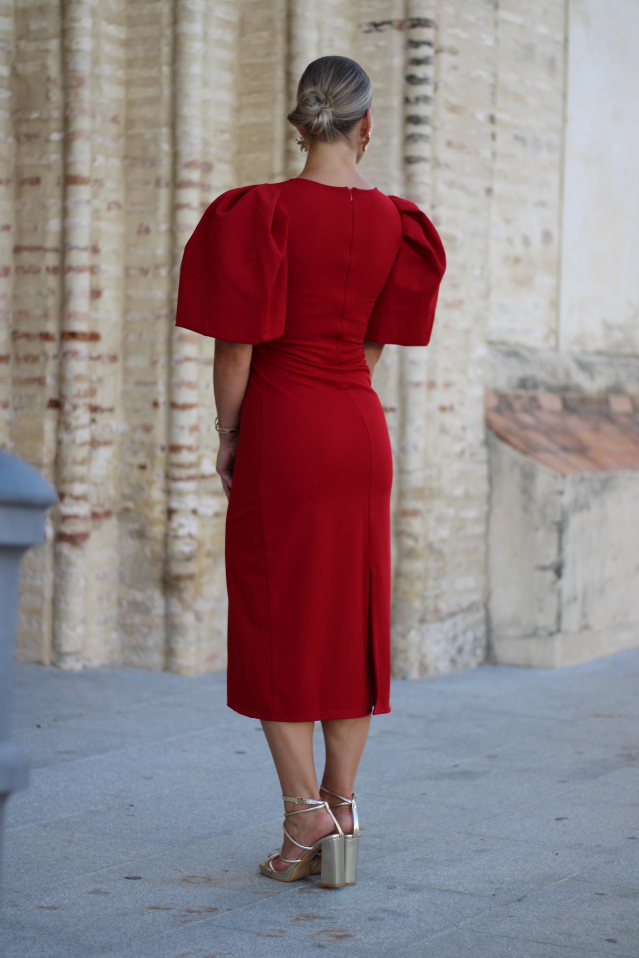 Vestido Valencia Rojo