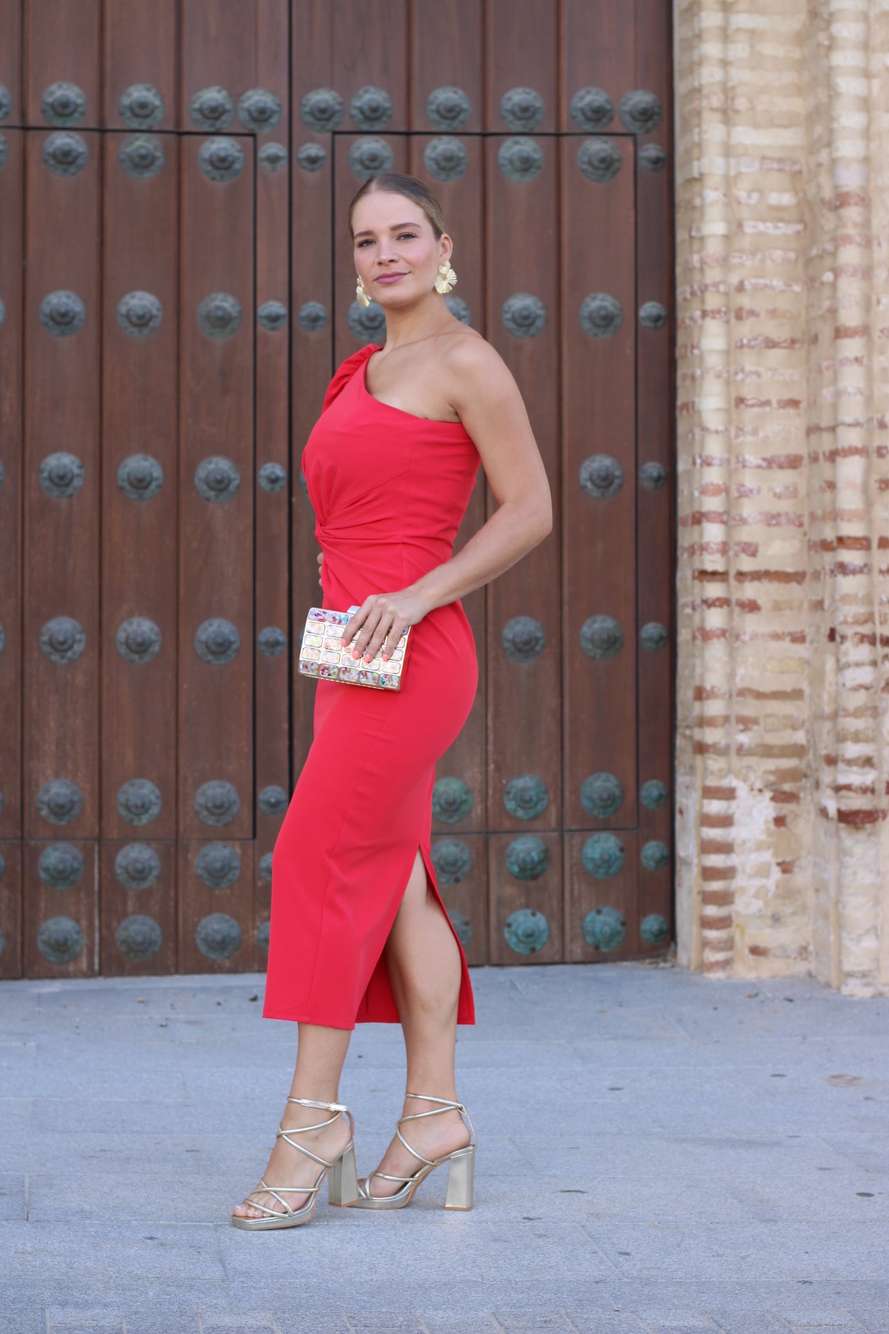 Vestido Castilla Rojo