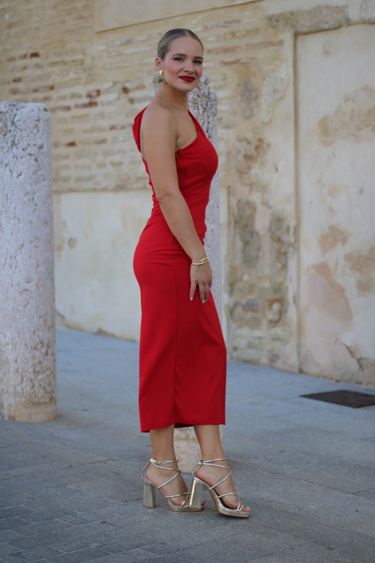 Vestido Balear Rojo