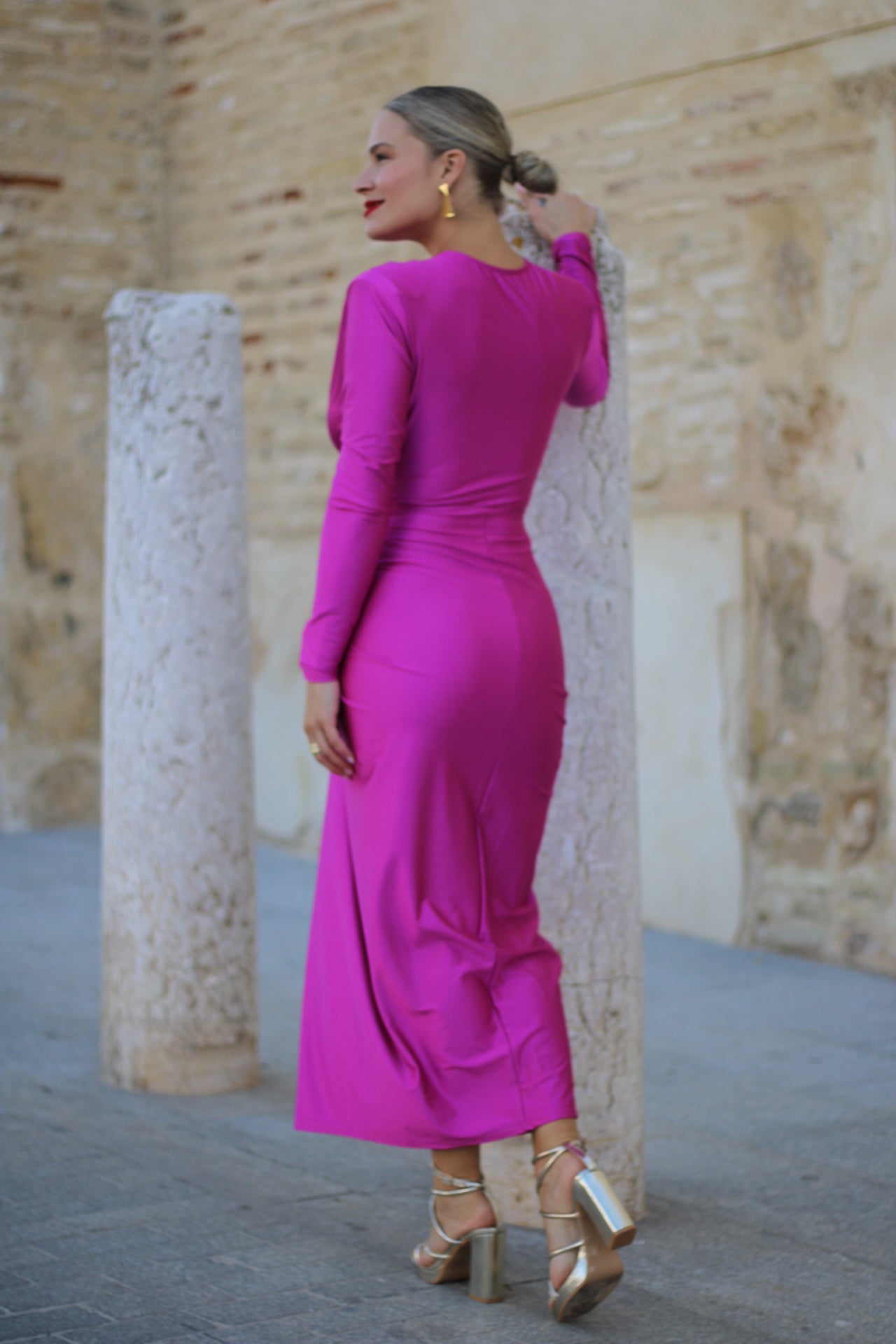 Vestido Lugo Fucsia