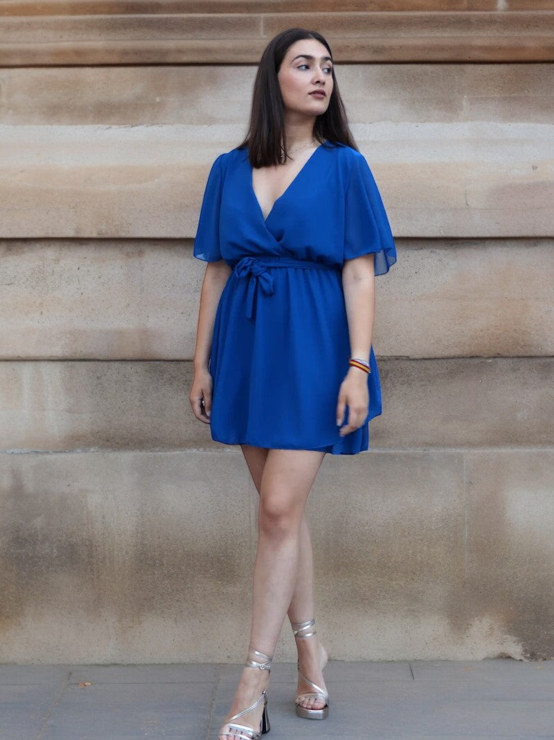 Vestido Laura  Azul